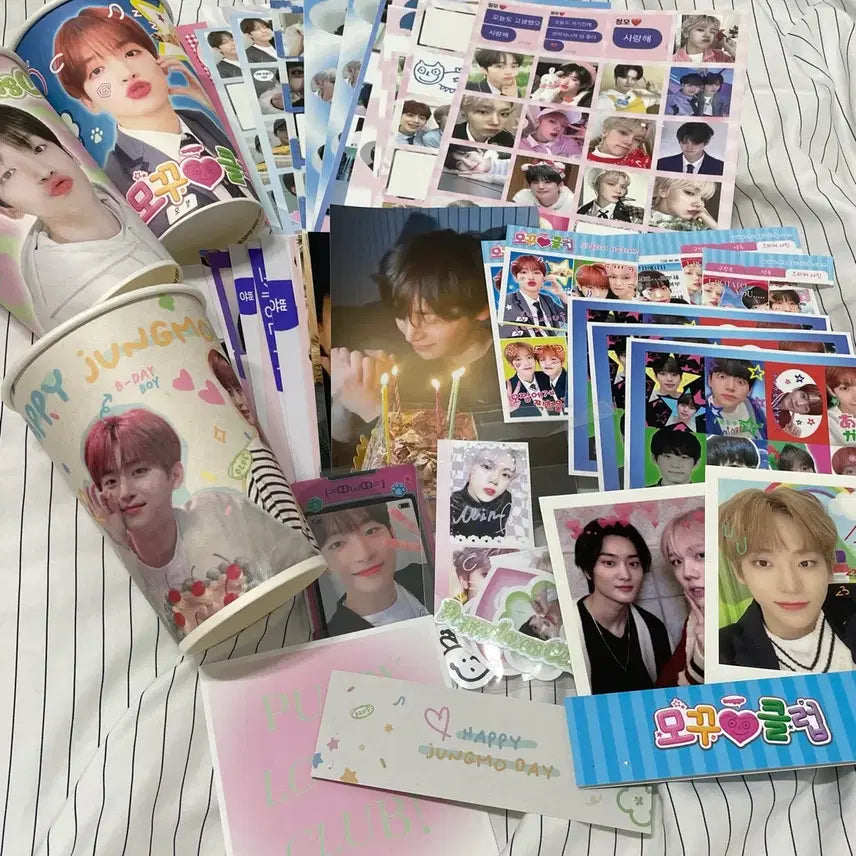[BUNJANG] Cravity Birthday Cafe Bundle Set / 크래비티 생일카페, 사진, 스티커