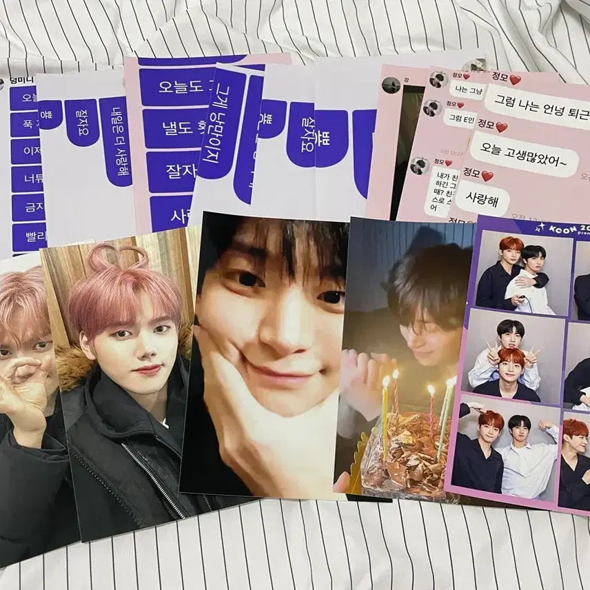 [BUNJANG] Cravity Birthday Cafe Bundle Set / 크래비티 생일카페, 사진, 스티커
