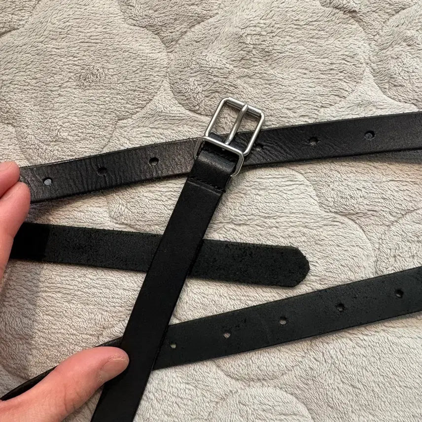 [BUNJANG] Still By Hand 18mm Leather Belt / [FREE] 스틸바이핸드 18MM 벨트