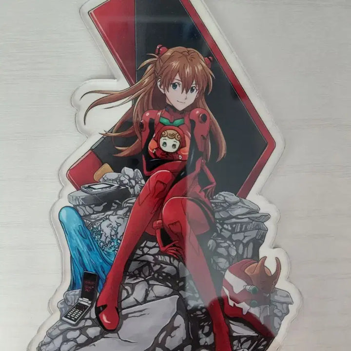 [BUNJANG] Evangelion Asuka Acrylic Stand / 에반게리온 아스카 제일복권 C상 아크릴 스탠드 쿠지