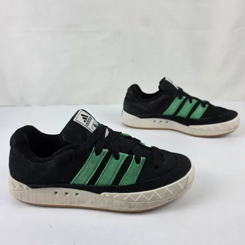 [BUNJANG] Adidas x Atmos x XLarge Adimatic Core Black Green Sneakers / 빈트로^^260 아디다스 x 아트모스 x 엑스라지 아디매틱 코어 블랙그린