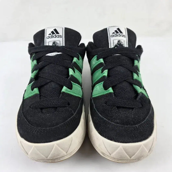 [BUNJANG] Adidas x Atmos x XLarge Adimatic Core Black Green Sneakers / 빈트로^^260 아디다스 x 아트모스 x 엑스라지 아디매틱 코어 블랙그린