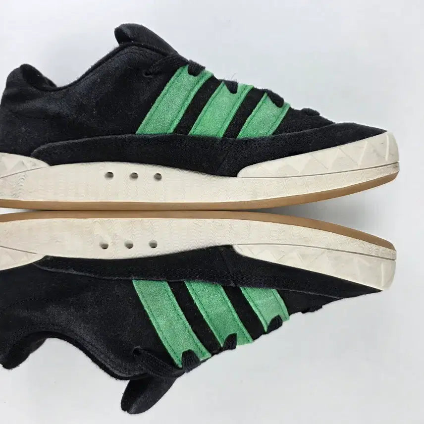 [BUNJANG] Adidas x Atmos x XLarge Adimatic Core Black Green Sneakers / 빈트로^^260 아디다스 x 아트모스 x 엑스라지 아디매틱 코어 블랙그린