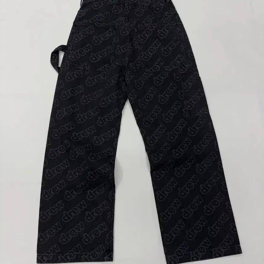 [BUNJANG] Drew House Allover Logo Carpenter Denim Pants / Drew House 드류하우스 올오버 로고 카펜터 데님 팬츠