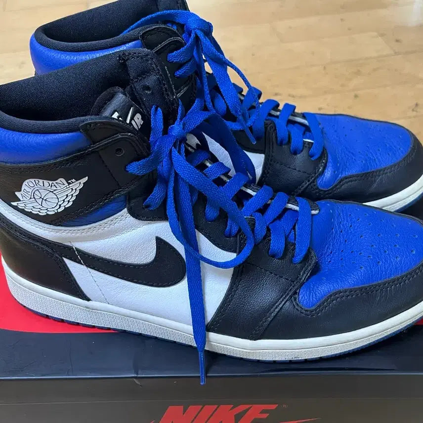 [BUNJANG] Nike Jordan 1 Royal Toe High 270 Sneakers / 조던1 로얄토 하이 270