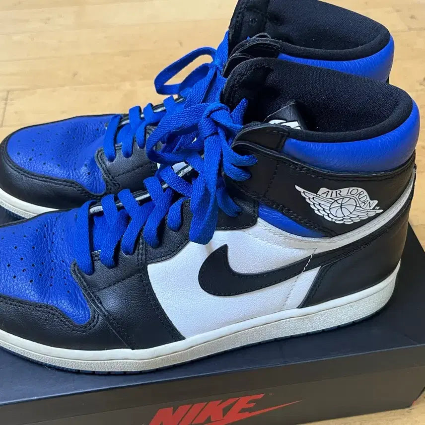 [BUNJANG] Nike Jordan 1 Royal Toe High 270 Sneakers / 조던1 로얄토 하이 270