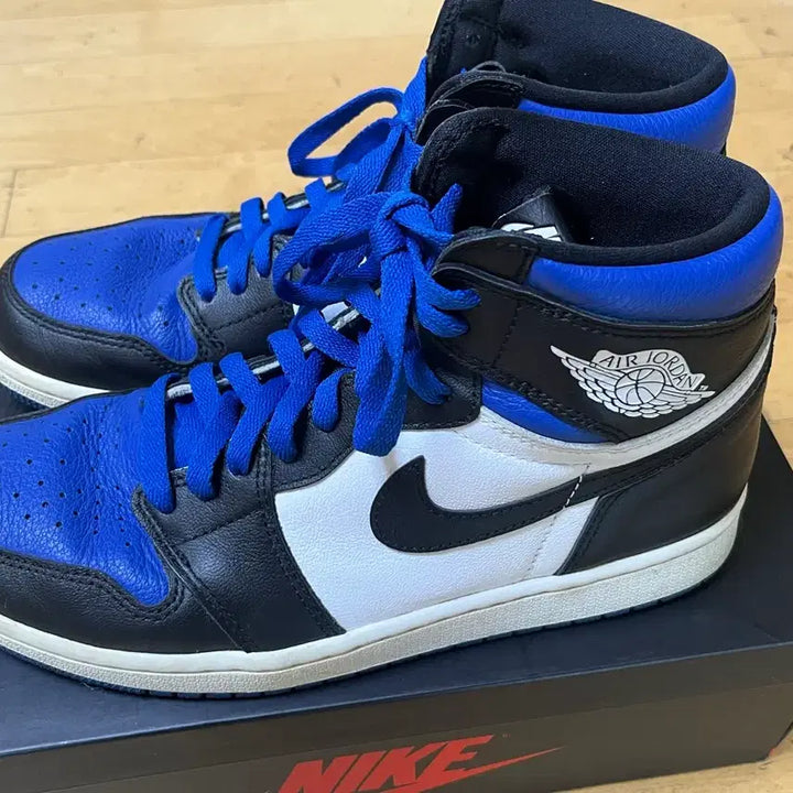 [BUNJANG] Nike Jordan 1 Royal Toe High 270 Sneakers / 조던1 로얄토 하이 270