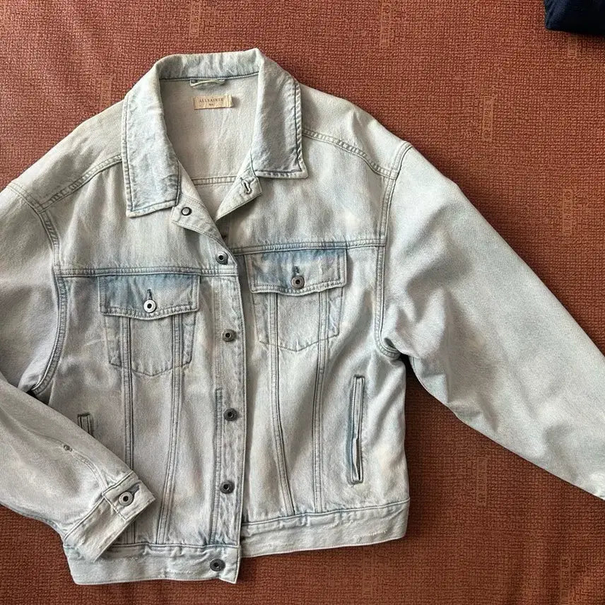 [BUNJANG] All Saints Denim Jacket / 올세인츠 데님자켓 청자켓 XS/S