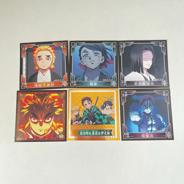 [BUNJANG] Demon Slayer Sticker Bundle / 귀멸의칼날 귀칼 스티커 렌코쿠 탄지로 젠이츠 이노스케 아카자