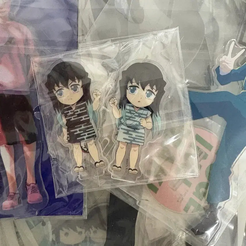 [BUNJANG] Muichiro Tokito Childhood Acrylic Stand Bundle Set / 무이치로 유이치로 유년기 연결 아크릴 일괄 판매