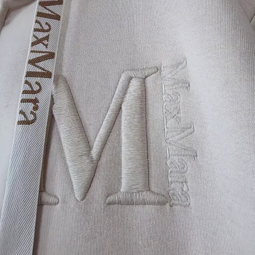 [BUNJANG] Max Mara NOSTOC Hooded Zip-Up Cream / 막스마라 NOSTOC 후드 집업 크림