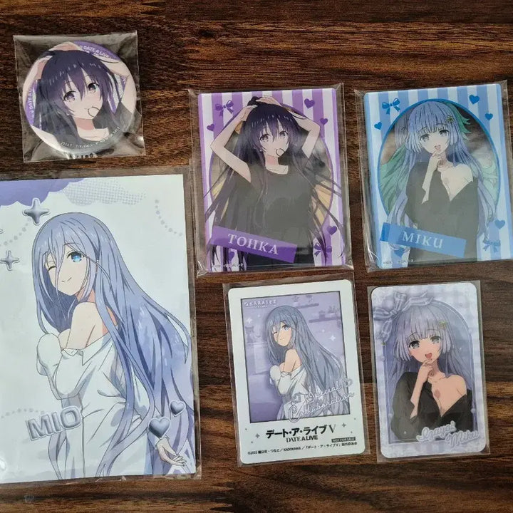 [BUNJANG] Date A Live Karaoke Collaboration Bundle Set / 데이트어라이브 가라오케 콜라보 팝업