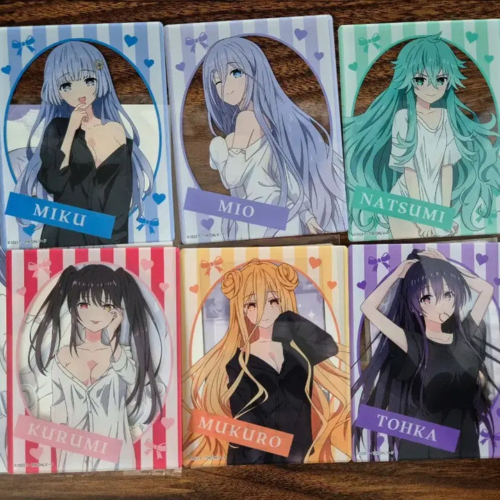 [BUNJANG] Date A Live Karaoke Collaboration Bundle Set / 데이트어라이브 가라오케 콜라보 팝업