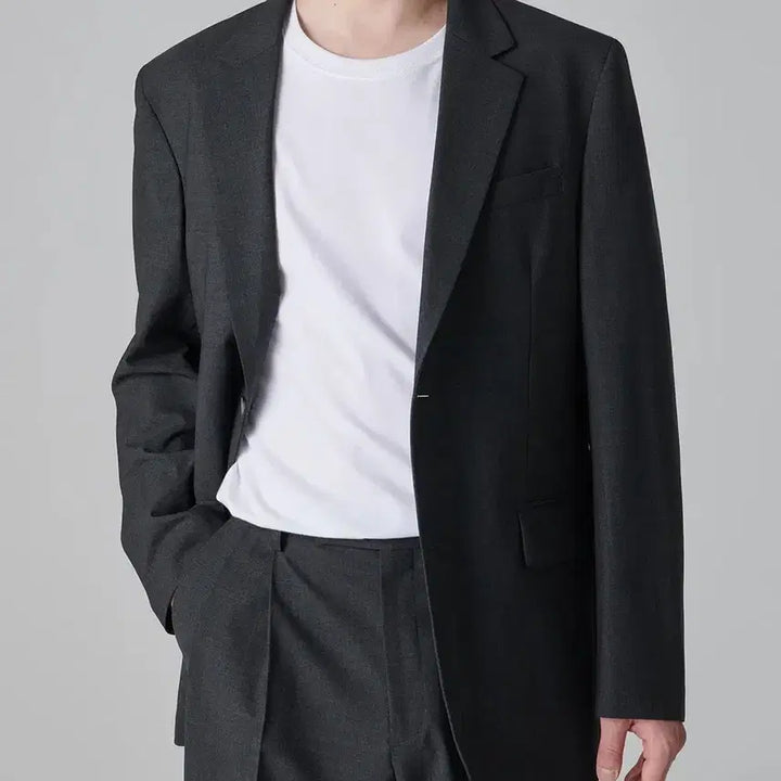 [BUNJANG] Musinsa Standard Summer Wool Relaxed Basic Blazer XL / 썸머울 릴렉스드 베이직 블레이저 XL (무신사스탠다드)