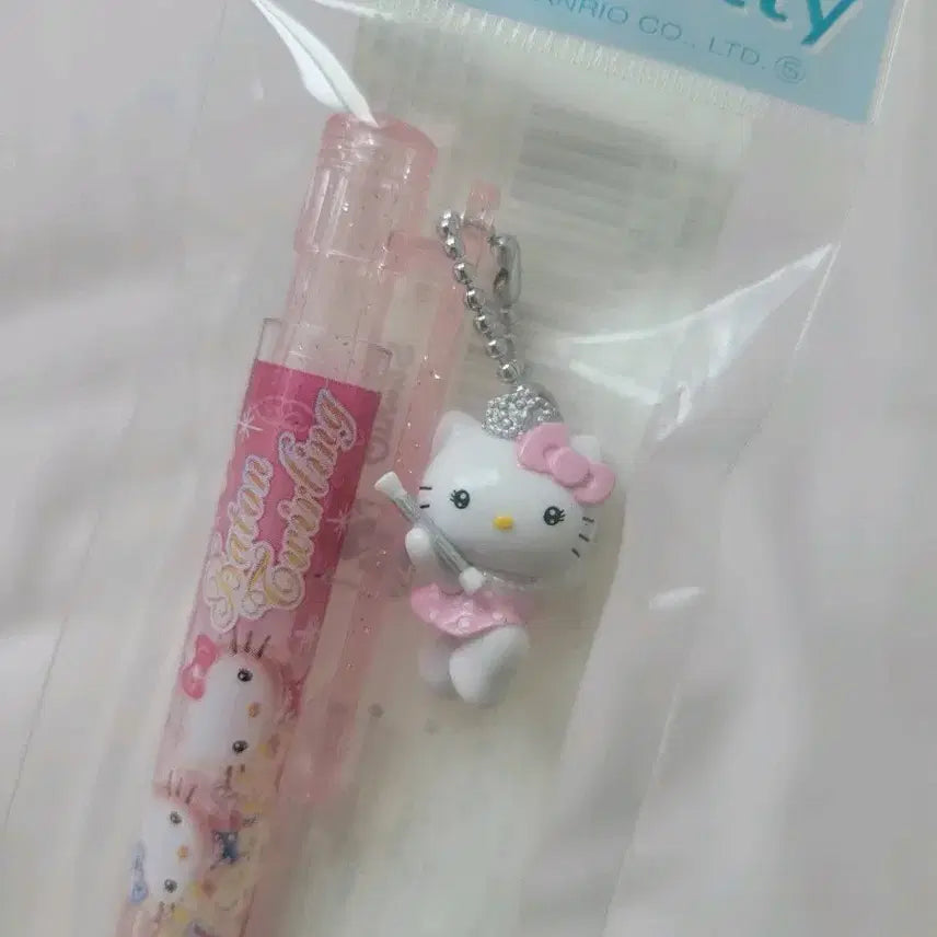 [BUNJANG] Hello Kitty Classic Kitty Strap Mechanical Pencil / 피겨 키티 고전 키티스트랩 샤프 헬로 키티