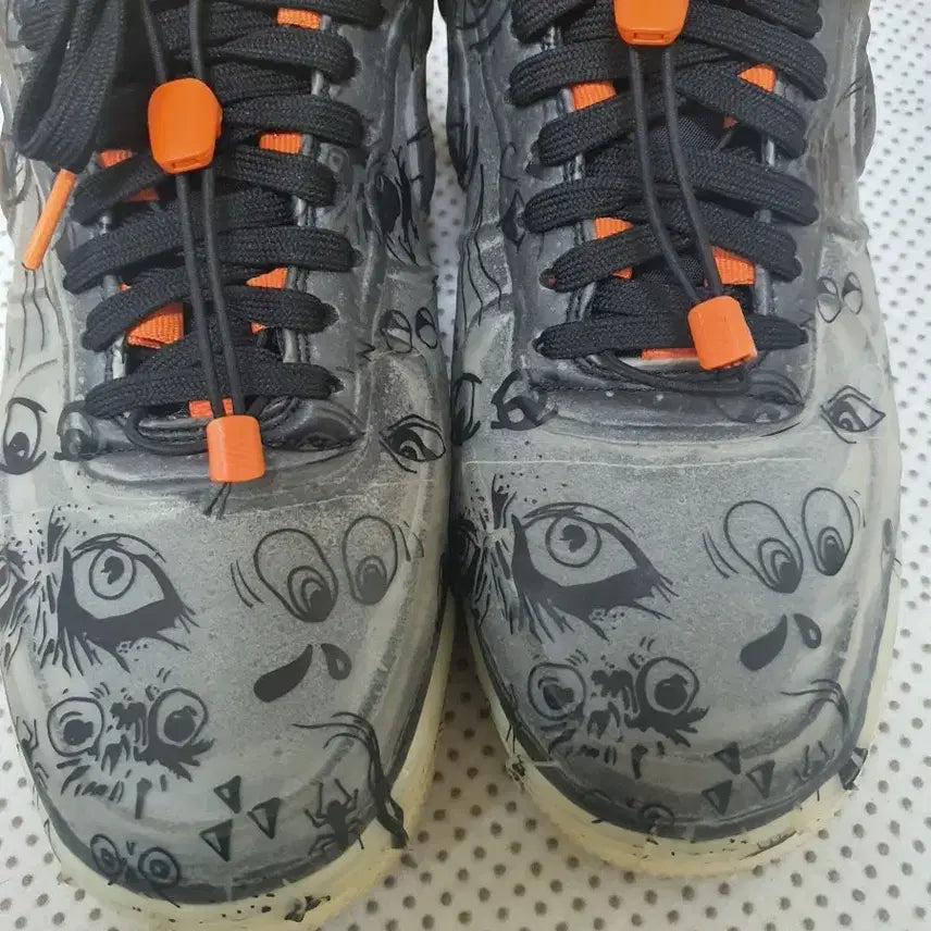 [BUNJANG] Nike Air Force 1 Halloween Edition Sneakers / 나이키 에어포스1 할로원 한정판 사이즈 260