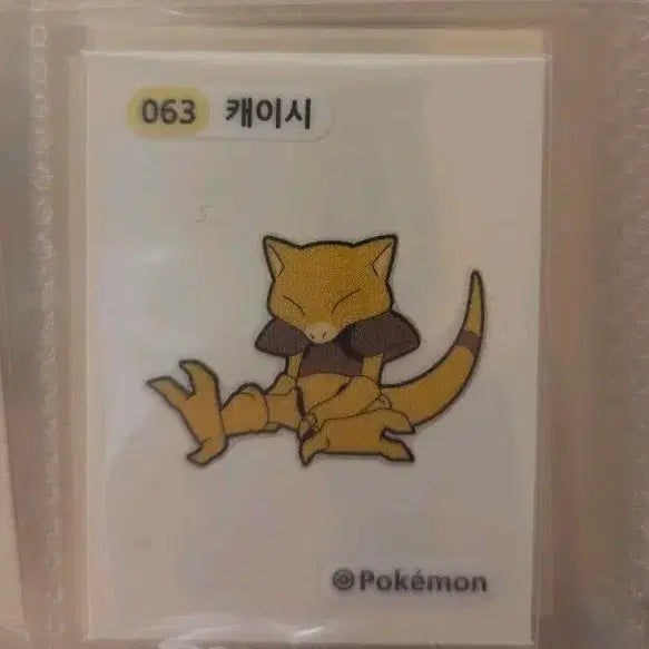 [BUNJANG] 포켓몬 케이시 띠부씰 / 포켓몬 케이시 띠부씰