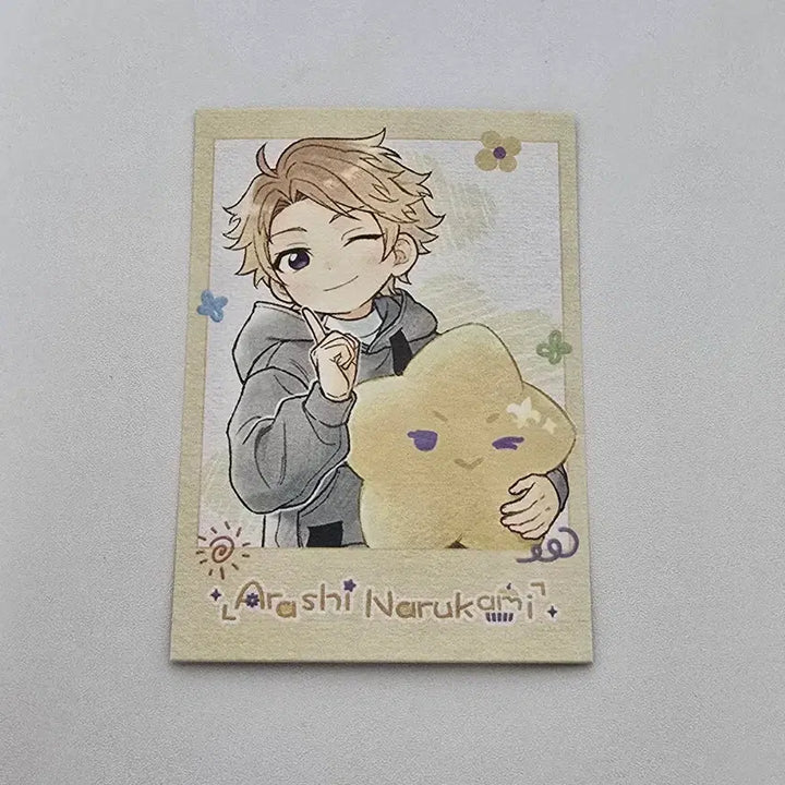 [BUNJANG] Ensemble Stars Arashi Narukami Chibi Polaroid / 앙스타 나루카미 아라시 동심 치비 팝업 폴라로이드 원가 양도
