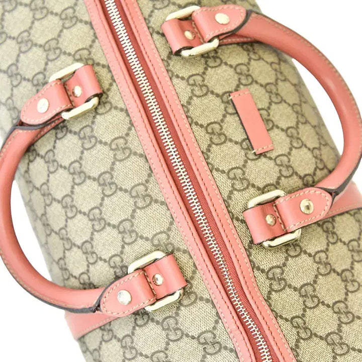 [BUNJANG] Gucci GG Supreme Boston Bag / 구찌 GG 수프림 보스턴백(정품)