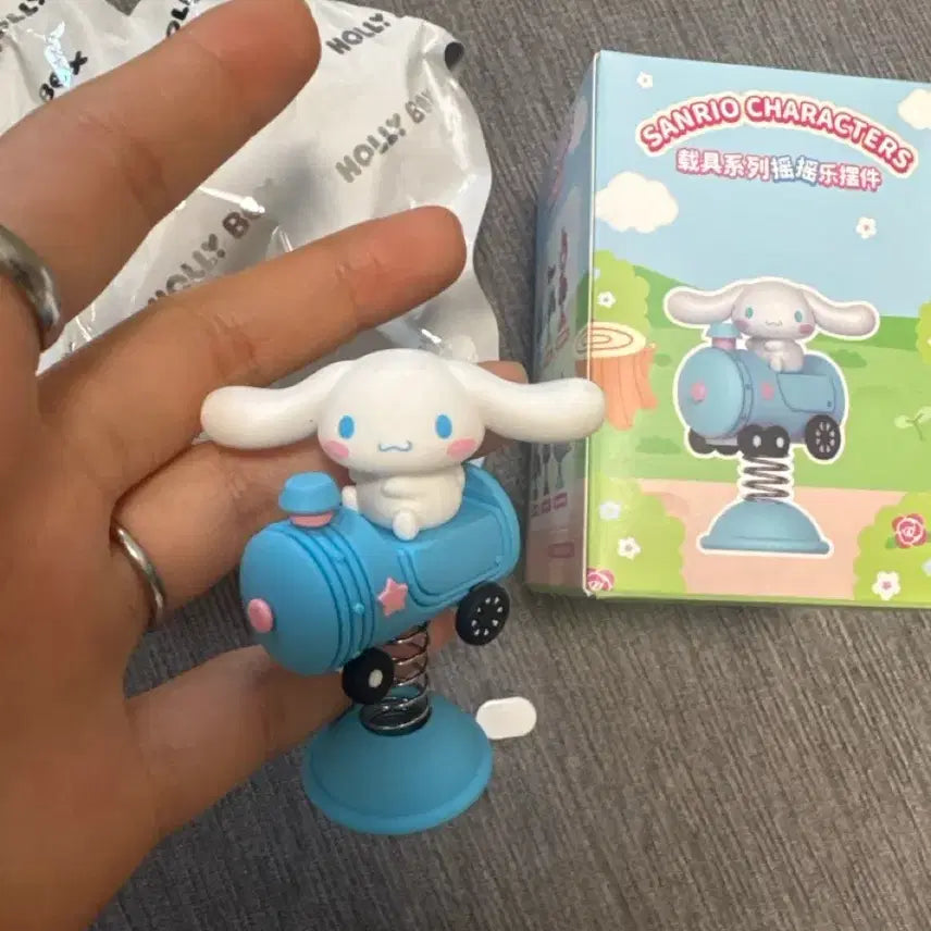 [SOLD OUT] 산리오 목마 시리즈 시나모롤 흔들 피규어