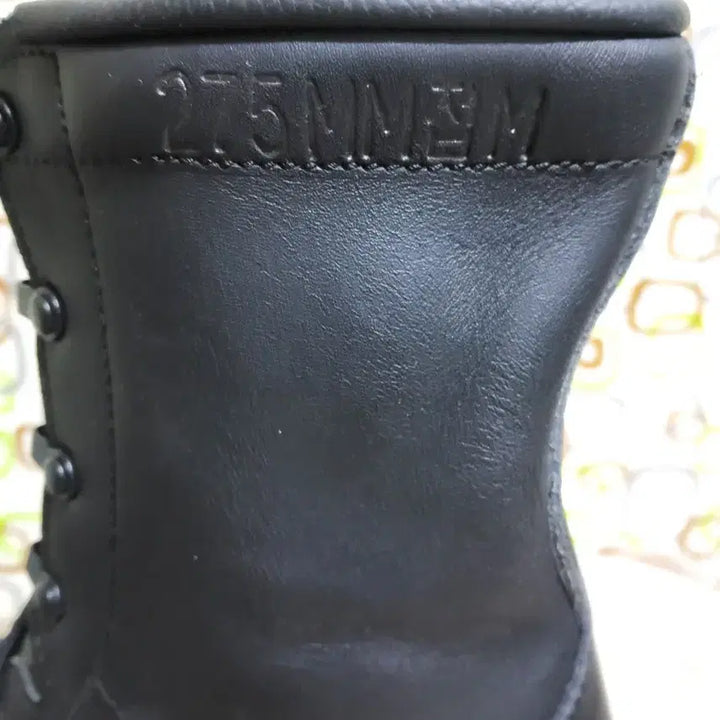 [BUNJANG] Korean Army Combat Boots 275M / 구형 육군 접착식 전투화 미사용신품 275M