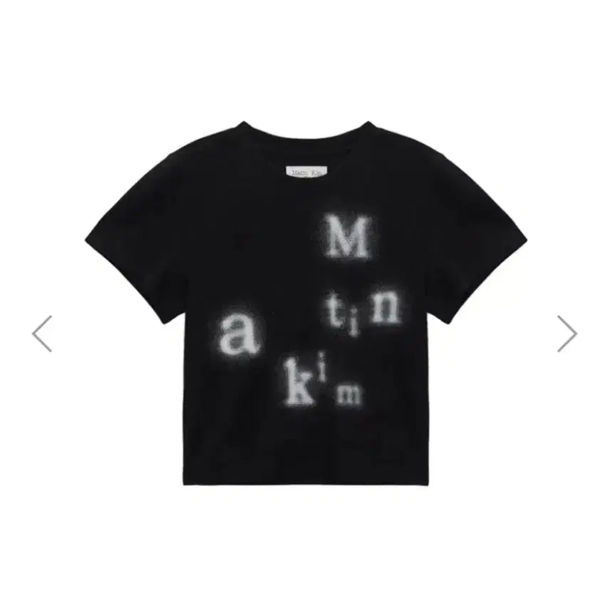 [BUNJANG] Matinkim Semi Crop T-shirt / 마뗑킴 세미 크롭 반팔티 S사이즈