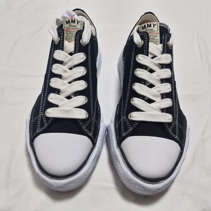 [BUNJANG] Maison Mihara Yasuhiro Peterson OG Sole Canvas Low Sneakers Black / 메종 미하라 야스히로 피터슨 OG 솔 캔버스 로우 스니커즈 블랙
