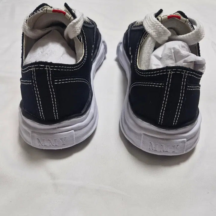 [BUNJANG] Maison Mihara Yasuhiro Peterson OG Sole Canvas Low Sneakers Black / 메종 미하라 야스히로 피터슨 OG 솔 캔버스 로우 스니커즈 블랙