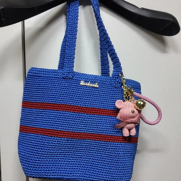 [BUNJANG] Handmade Crochet Crossbody Bag / 손뜨개가방(새상품)