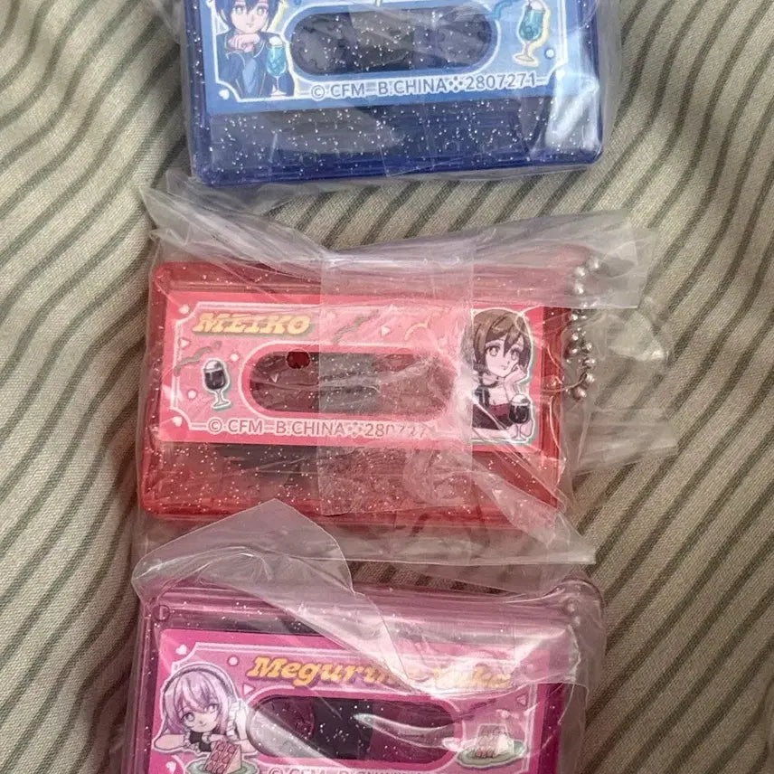 [BUNJANG] Vocaloid Acrylic Keyring Cassette Tape / 보컬로이드 아크릴 키링 카세트 테이프