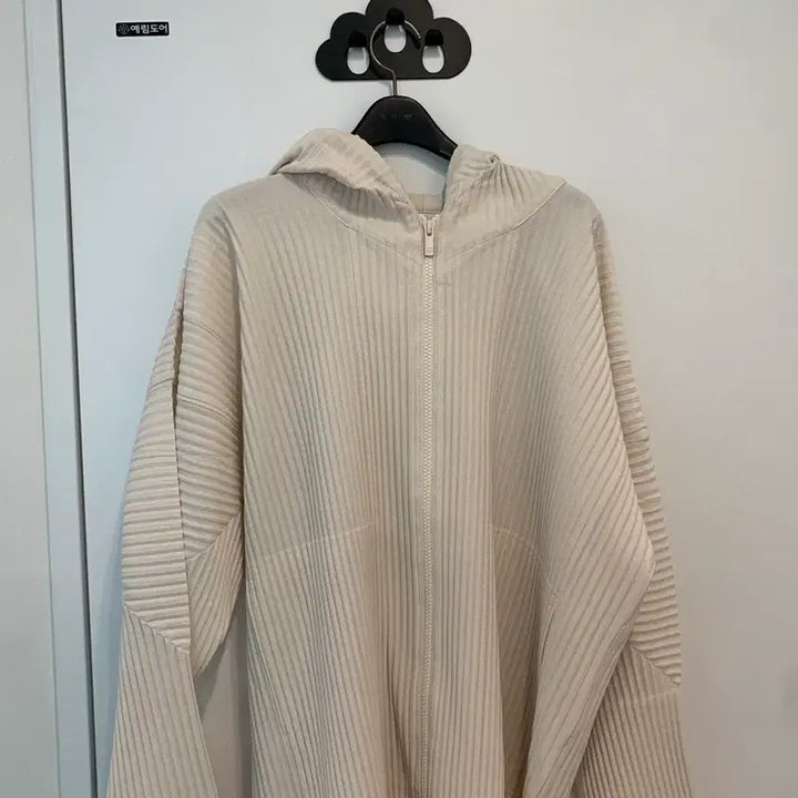 [SOLD OUT] 옴므플리세 후드집업 jl114 아이보리 2