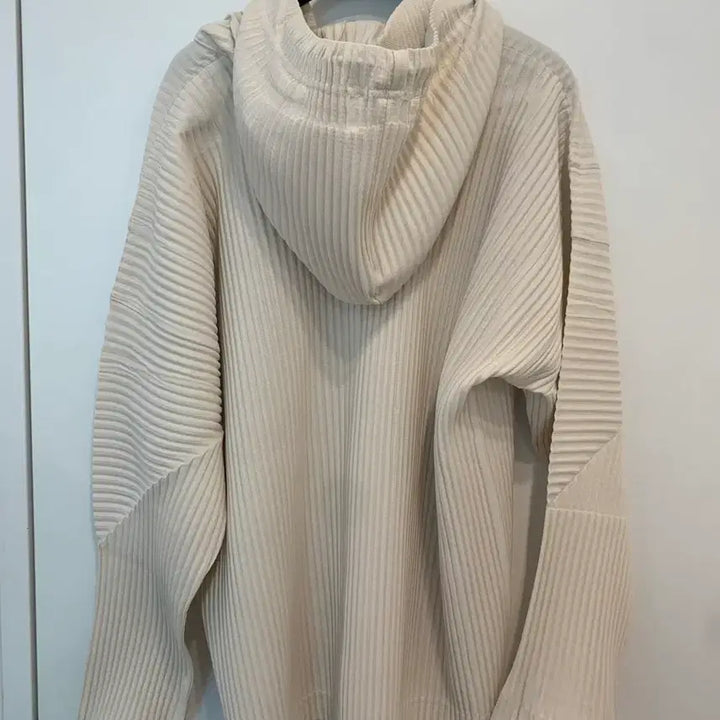 [SOLD OUT] 옴므플리세 후드집업 jl114 아이보리 2