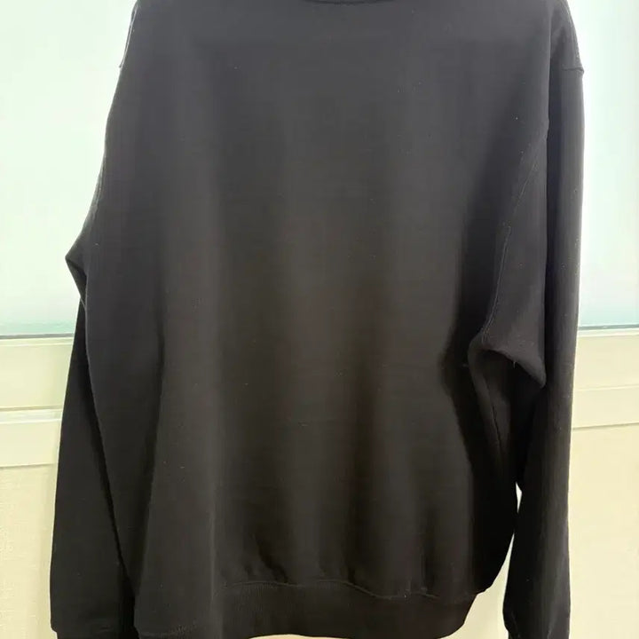 [BUNJANG] Giordano Black Unisex Sweatshirt / 지오다노 검정 공용 맨투맨 1회착 일주일전 구매