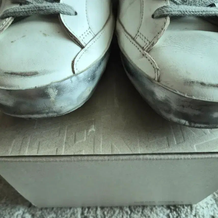 [BUNJANG] Golden Goose GDBB White Sneakers / 골든구스 GDBB 화이트 스니커즈