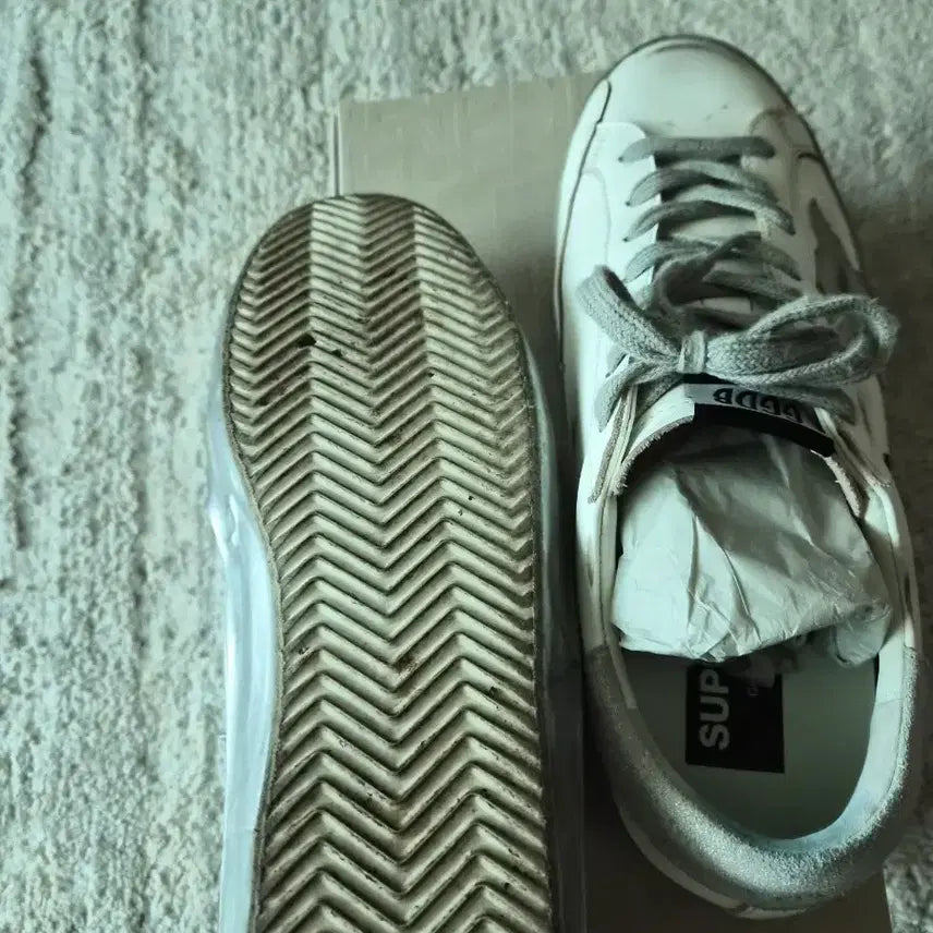 [BUNJANG] Golden Goose GDBB White Sneakers / 골든구스 GDBB 화이트 스니커즈
