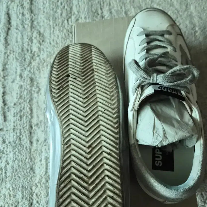 [BUNJANG] Golden Goose GDBB White Sneakers / 골든구스 GDBB 화이트 스니커즈