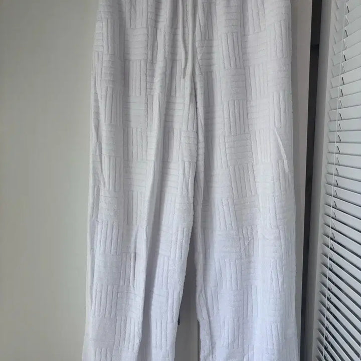 [BUNJANG] Towel Fabric Bottom String Pants / 실착1회) 타올지 밑단 스트링 팬츠