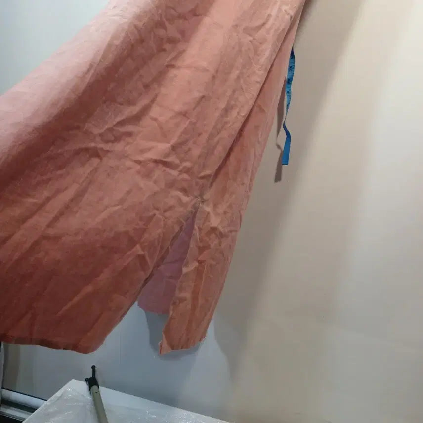 [BUNJANG] Pink Long Shirt Dress / 핑크색 롱 셔츠 원피스100~110사이즈여름  63332