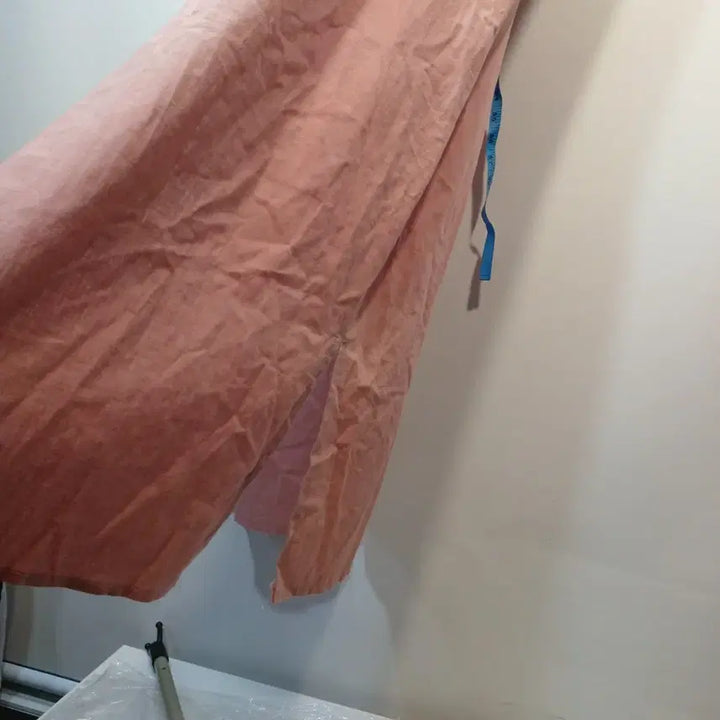 [BUNJANG] Pink Long Shirt Dress / 핑크색 롱 셔츠 원피스100~110사이즈여름  63332