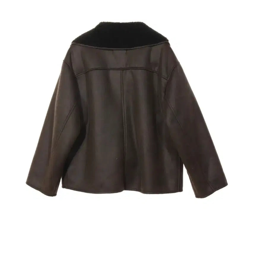 [BUNJANG] Zara Brown  Mustang Jacket / 자라 브라운 무스탕 자켓 (시착만 해본 새상품)