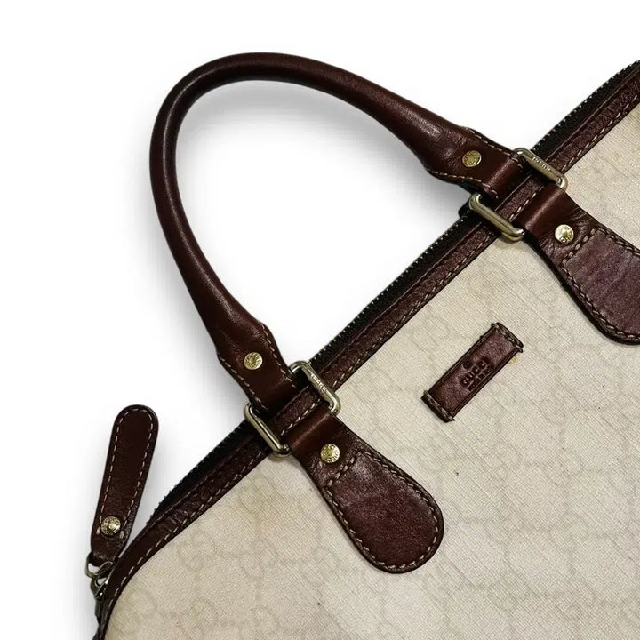 [BUNJANG] Gucci GG Monogram Boston PVC Handbag/Shoulder Bag / 구찌 GG 모노그램 보스턴 PVC 핸드백/숄더백