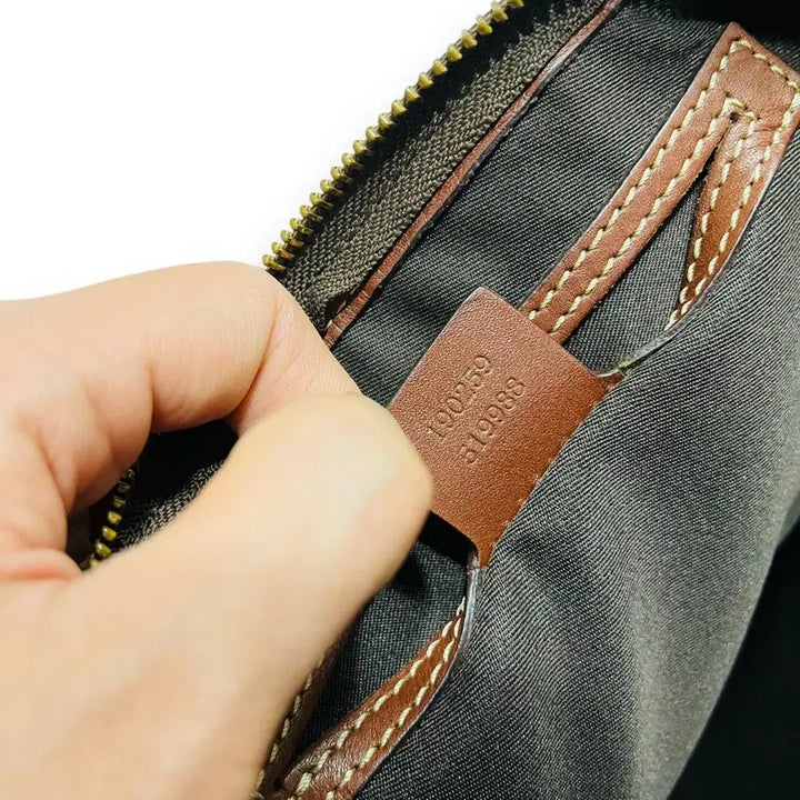 [BUNJANG] Gucci GG Monogram Boston PVC Handbag/Shoulder Bag / 구찌 GG 모노그램 보스턴 PVC 핸드백/숄더백