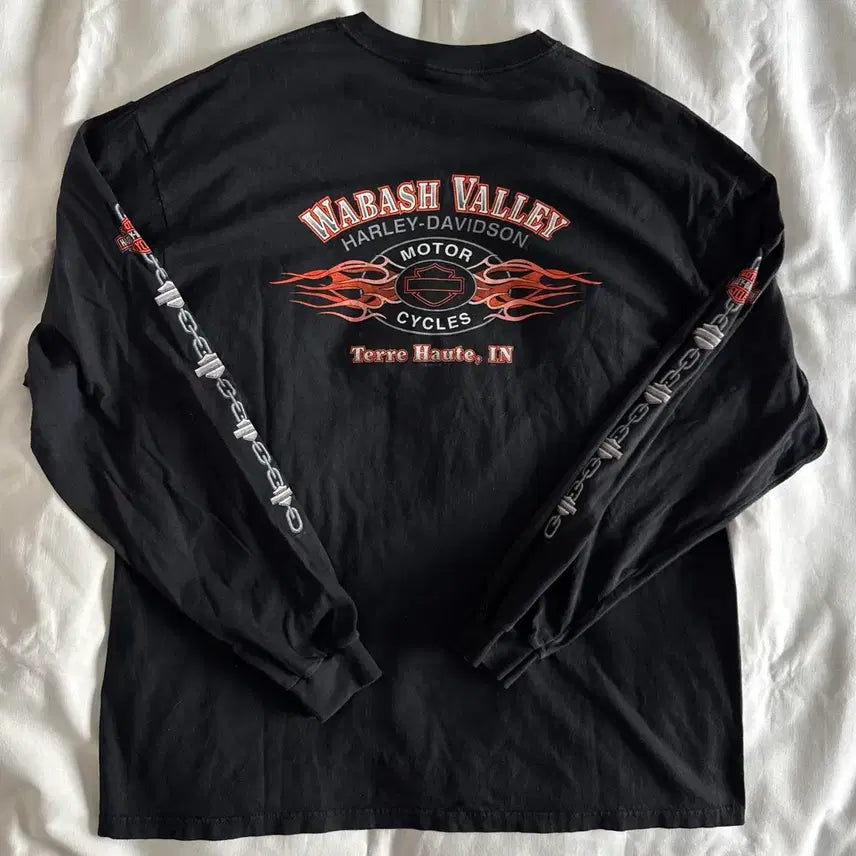 [SOLD OUT] [2XL] 90s-00s 빈티지 할리데이비슨 실드로고 티셔츠