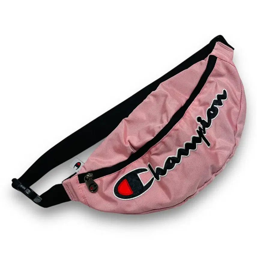 [BUNJANG] Champion Big Logo Old School Pink Sling Bag / 챔피온 빅로고 올드스쿨 핑크 슬링백