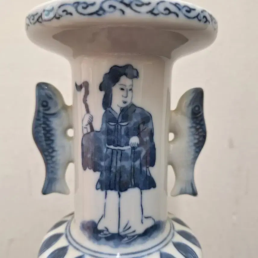 [SOLD OUT] 중국도자기,골동품,청화인물도상이반구준