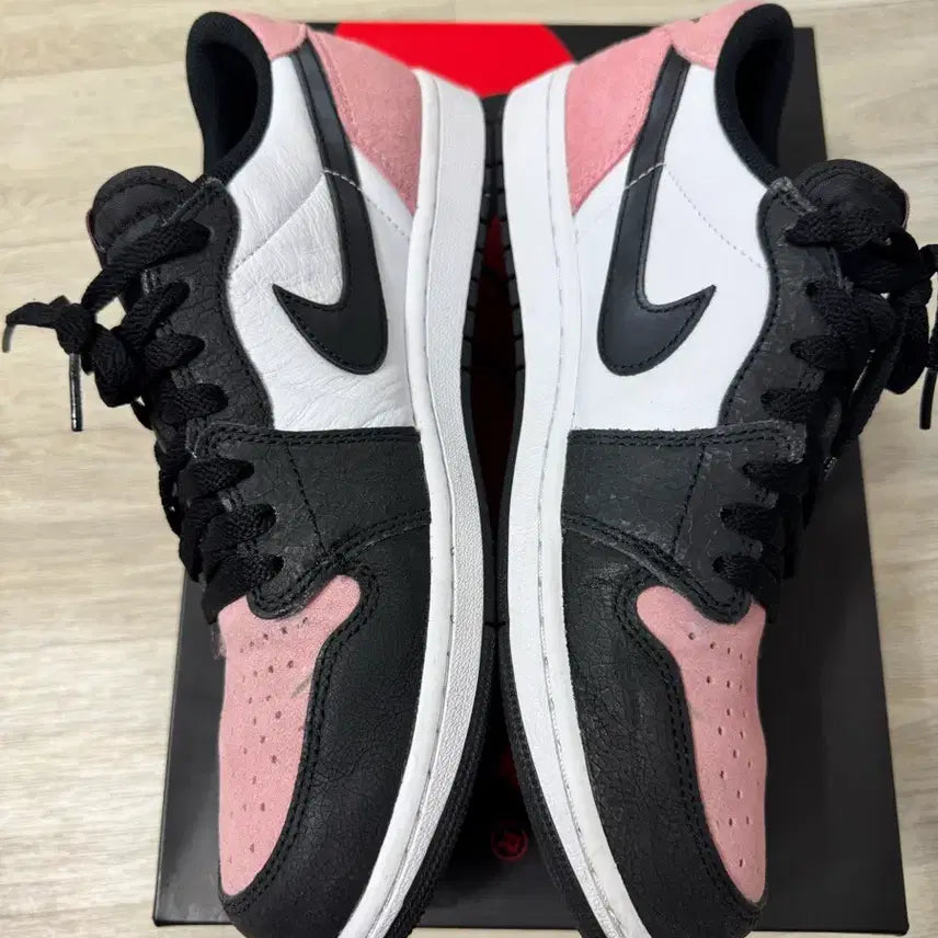 [BUNJANG] Nike Air Jordan 1 Low Bleached Coral Sneakers / 조던1 로우 코랄 280