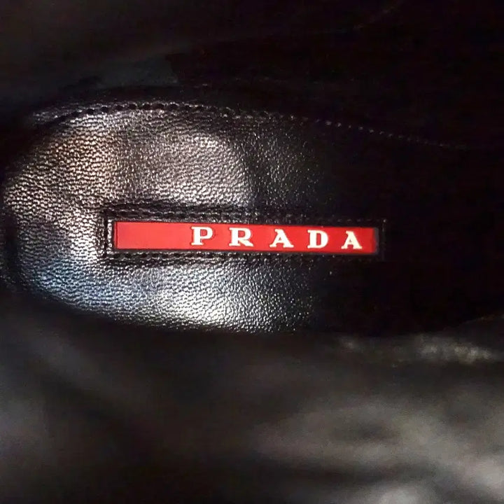 [BUNJANG] PRADA Sport Calfskin Suede Buckle Wedge Ankle Boots / [35/230] PRADA 프라다 스포츠 카프스킨 스웨이드 버클 앵클부츠