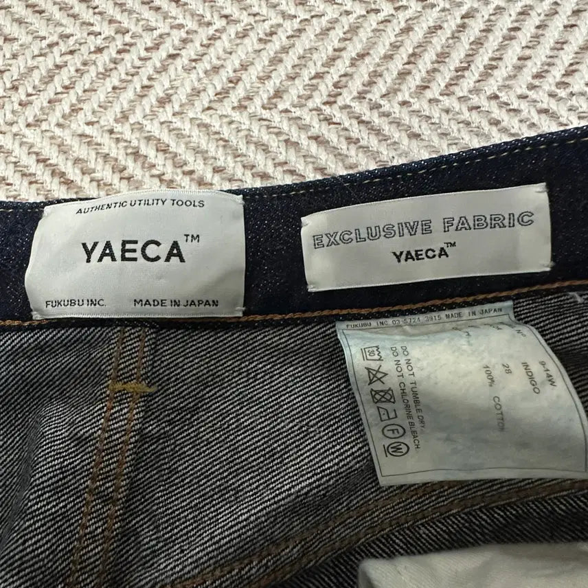 [BUNJANG] YAECA Selvedge Denim Pants / YAECA selvedge denim pants