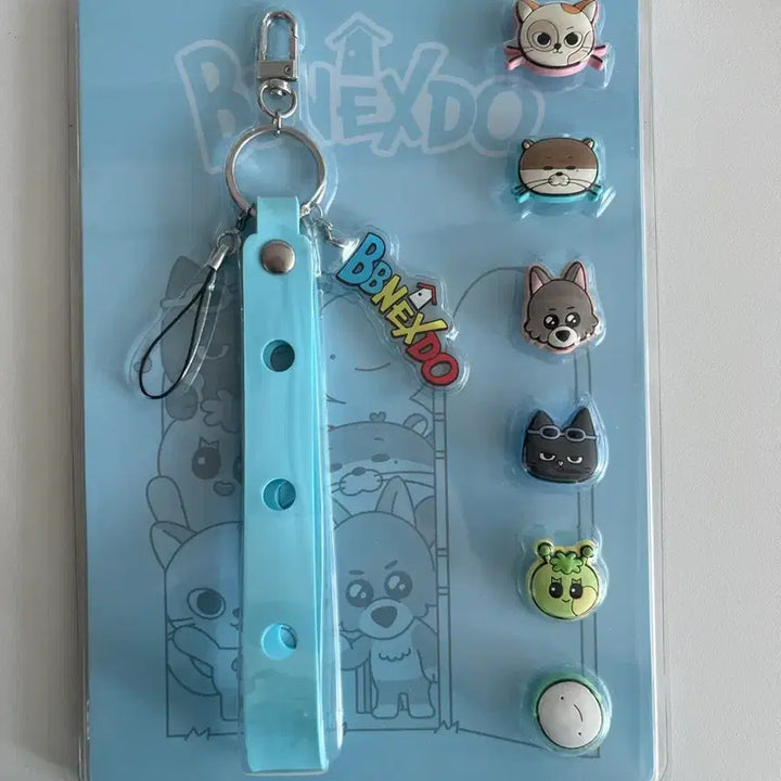 [BUNJANG] Pprenecdo Strap Keyring / 쁘넥도 스트랩 키링