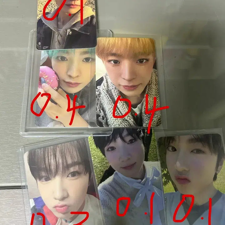 [BUNJANG] NCT WISH Yushi Sakuya Jaehee Photocard / 엔시티위시 포카 유우시 사쿠야 재희